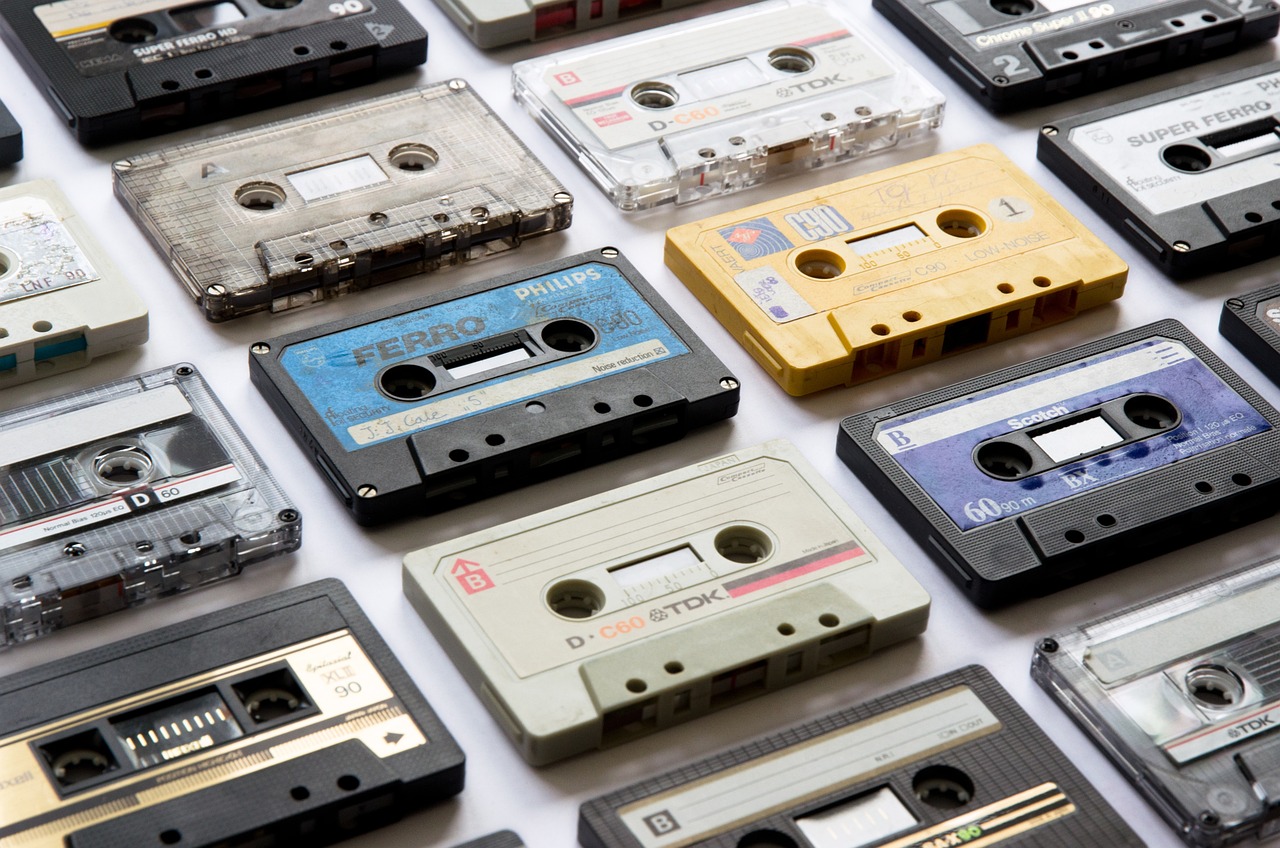 Casetes de los años 80